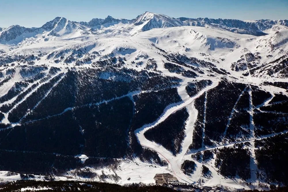 索尔德乌（Grandvalira 滑雪场）的赛道