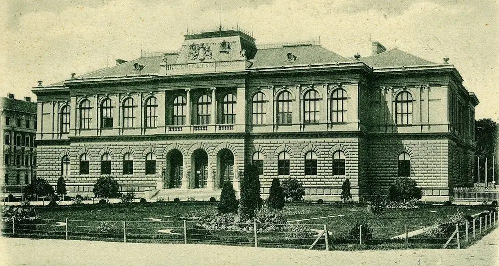 卡尼奥拉-鲁道夫王储博物馆，1899年明信片