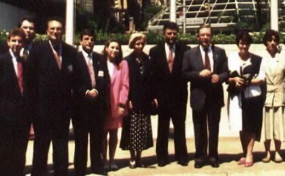 1993年，安道尔代表团在联合国