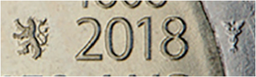€C# 297.1 年号两侧印记