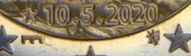 €C# 397.2 日期下方两侧印记
