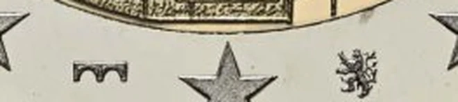 €C# 406.3 币面下方两侧印记