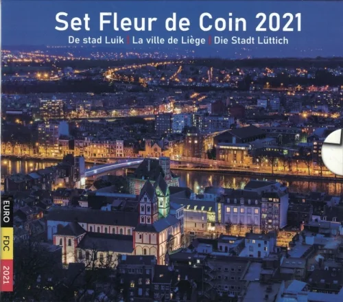 set A · 2021.1 · 新币套装——列日 · 发行量 7,500