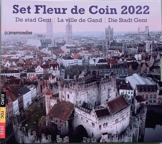 set A · 2022.1 · 新币套装——根特 · 发行量 7,500