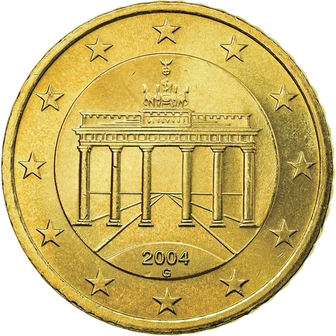 10、20、50 欧分 勃兰登堡门（Brandenburger Tor）
