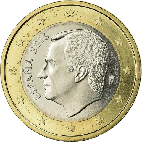 1、2 欧元 · 2015 至今 费利佩六世(Felipe VI)