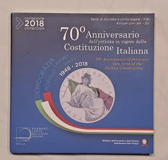 set B · 2018*:意大利共和国建立70周年 · 意大利共和国建立70周年